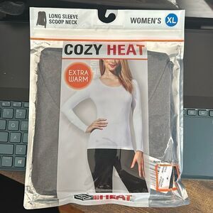 32 Degree | NWTs Long Sleeve Scoop Neck Shirt In Charcoal Gray Size XL